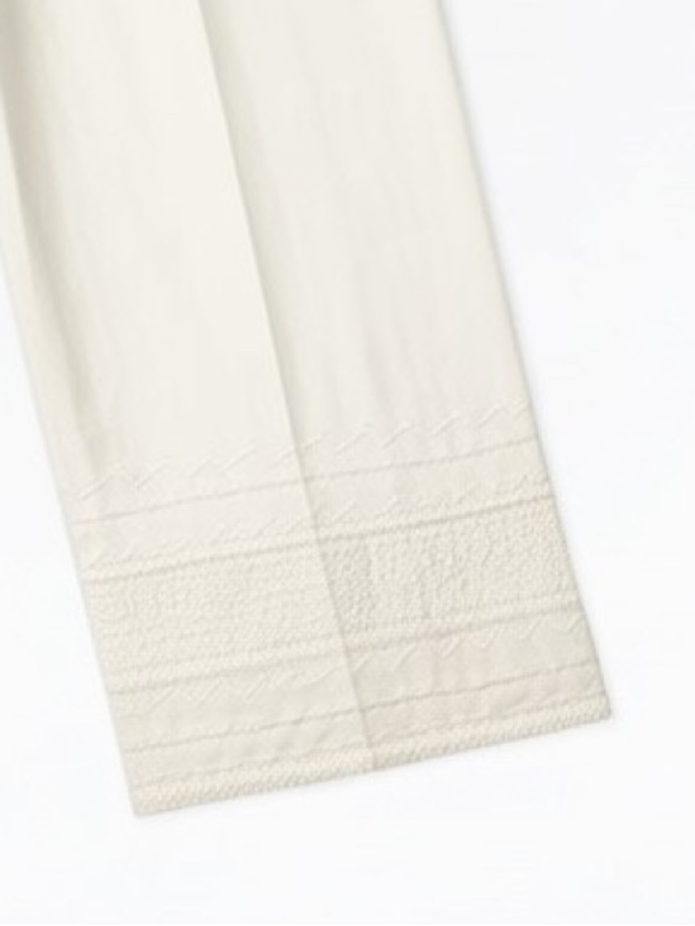 St. Tropez 100% Linen White Pull-On Elastic Waist Wide Leg Pants Size Small - Picture 6 of 7